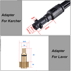 <span class=keywords><strong>Tuyau</strong></span> d'eau à haute pression avec adaptateur de nettoyage de vidange d'égout de buse pour outil de nettoyage de voiture en matière plastique Lavor/<span class=keywords><strong>Karcher</strong></span> K2K5 - Product Image 4