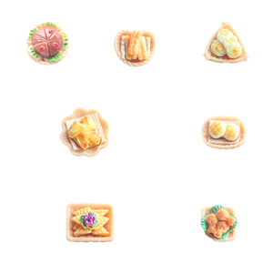 caoh a une texture réaliste, des jouets alimentaires miniatures, des coques de téléphone en gel DIY, des aimants de réfrigérateur, des accessoires de bijoux en résine, des décorations frites - Product Image 3