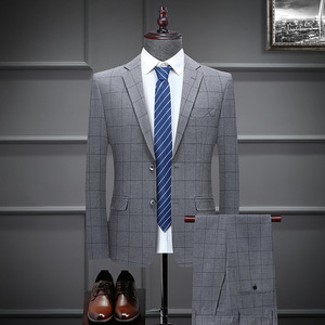 <span class=keywords><strong>Costume</strong></span> Classique <span class=keywords><strong>Homme</strong></span> <span class=keywords><strong>de</strong></span> Haute Qualité en Gros 3 Pièces Costumes <span class=keywords><strong>Homme</strong></span> Grandes Tailles à Carreaux Costumes <span class=keywords><strong>de</strong></span> Banquet pour <span class=keywords><strong>Mariage</strong></span> - Product Image 3