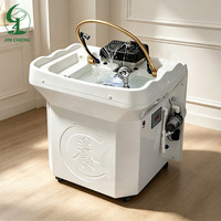Meubles de salon modernes Jincheng, lit d'hydrothérapie mobile en PVC, chauffage, thérapie capillaire, lavabo portable pour shampooing, évier pour cheveux pour les Thaïlandais