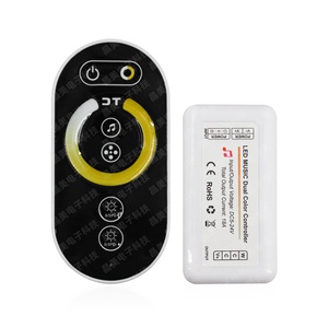 Bán hàng trực tiếp DC5V 24V từ xa 18A màu duy nhất <span class=keywords><strong>Dimmer</strong></span> CCT RGB RGBW rgbcct Led điều khiển cho tất cả các LED ánh sáng - Product Image 2