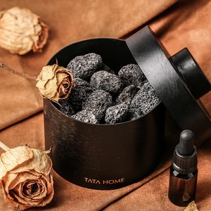 เครื่องกระจายกลิ่นหอมหินภูเขาไฟ Tata Home Aromatherapy พร้อมฐานโลหะสำหรับตกแต่งภายในบ้าน ใช้ได้ทุกฤดู ไม่ต้องใช้ธูป - Product Image 4