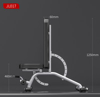 Banc de musculation multifonctionnel en métal pour la maison et le fitness, banc de gym réglable et pliable pour hommes, chaise de fitness inclinable