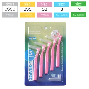 חד פעמי שיני קיסמים מברשות ארגונומי מתאים שיניים מברשות ניקוי שיניים מברשת - Product Image 3