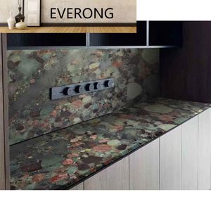 Naturel <span class=keywords><strong>Les</strong></span> Quatre <span class=keywords><strong>Saisons</strong></span> Nouvelle Carrière Chinois Quatre <span class=keywords><strong>Saisons</strong></span> Vert Marbre Dalle Carrelage Comptoir Dessus De Table 18mm 20mm - Product Image 4