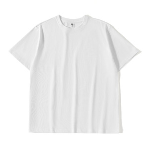 Men's White Cotton T-Shirt S Size Loose Fit Breathable Summer Wear - Product Image 2