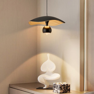 Minimalist Bedside Pendant Light Warm Light E27 Single Head Oval Shape Home Decor - Product Image 2