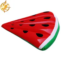 Hot-selling inflatable watermelon slices floating raft, water sports toys air cushion recliner suitable for adults and children