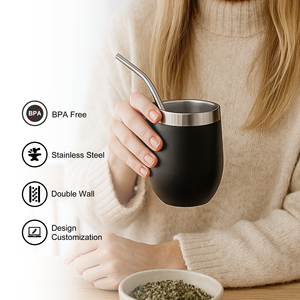 0.3LPremium Mugar Abic Service à thé Yerba Mate flacon verseur en acier inoxydable tasse à vide le marché <span class=keywords><strong>sud</strong></span>-américain - Product Image 2