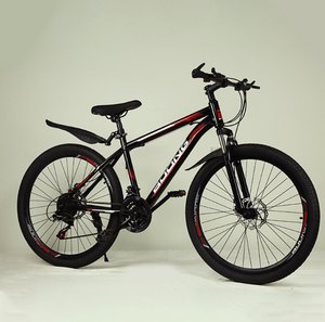 Bicicletta da Montagna Personalizzata 26/24 Pollici in Acciaio al Carbonio, Freno a Doppio Disco, Velocità Variabile, Telaio Rigido, Capacità di Carico 200Kg, Cross-Country - Product Image 6