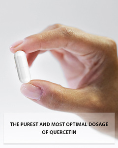 ผู้ผลิตแคปซูลควอเรซิตินเสริมอาหาร ช่วยเสริมสร้างสุขภาพระบบภูมิคุ้มกัน ขนาด 500 มก. 120 แคปซูลควอเรซิตินสำหรับผู้ใหญ่ - Product Image 3