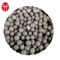 Billes en acier forgé de 60 mm et 80 mm, laminées à chaud, haute dureté 58HRC, certifiées ISO9001:2008, microstructure M+C, valeur d'impact 12J/cm