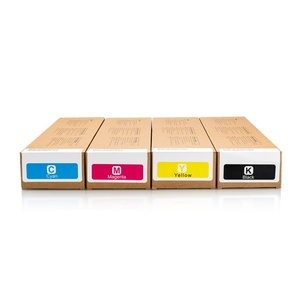 Cartucho de Tinta Compatible Supercolor de 1000 ml CMYK 4 Colores EX7050 para Impresora Riso Comcolor EX7050 EX9050, Lleno de Tinta Pigmentada - Product Image 1