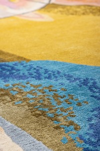 Luxury Tibetan Hand Knotted Wool Silk Carpet Handmade Contemporary Area Rug for Interior Designers Hotels Offices Luxury Home - Product Image 5