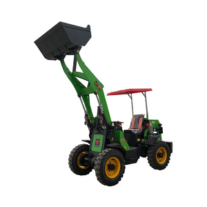 Mini Backhoe Tractor Met Front End Loader Machine Top Gebruik Loader Mini Wiel Skid Stuur Loader Mini Tractor Met Voorlader - Product Image 3
