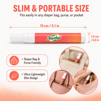 Stylo Détachant Instantané Portable 6ml pour Taches d'Huile sur Vêtements et Tissus – Produit de Nettoyage Lapiz Quitamanchas Stylo Effaceur