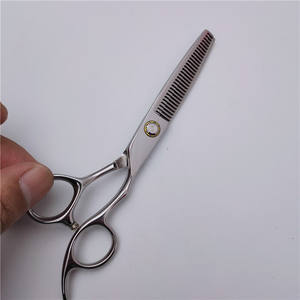 อิโนเอะ คากามิกรรไกรตัดผม 440C สแตนเลสสตีล 32 ฟัน กรรไกรซอยผม กรรไกรตัดผมแบบแบน ด้ามยาว เครื่องมือทำผมมืออาชีพ - Product Image 2