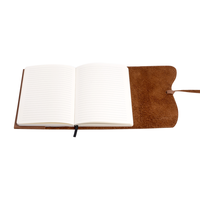 Carnet de notes/agenda en cuir personnalisé rechargeable avec reliure cousue, format A5, option cadeau, vente en gros