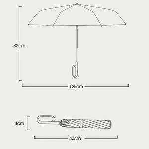 20 Ribs 49 Inch Extra Oversized Stick for 3 Persons Big Automatic Open <b>Umbrellas</b> <b>Windproof</b> Large <b>Umbrella</b> Gift - Product Image 4