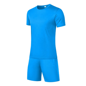 Ensemble de t-shirt et short de sport pour homme, logo personnalisé, été, séchage rapide, respirant, pour la salle de sport, la course à pied, la remise en forme, l'entraînement, vêtements de sport (2 pièces) - Product Image 1