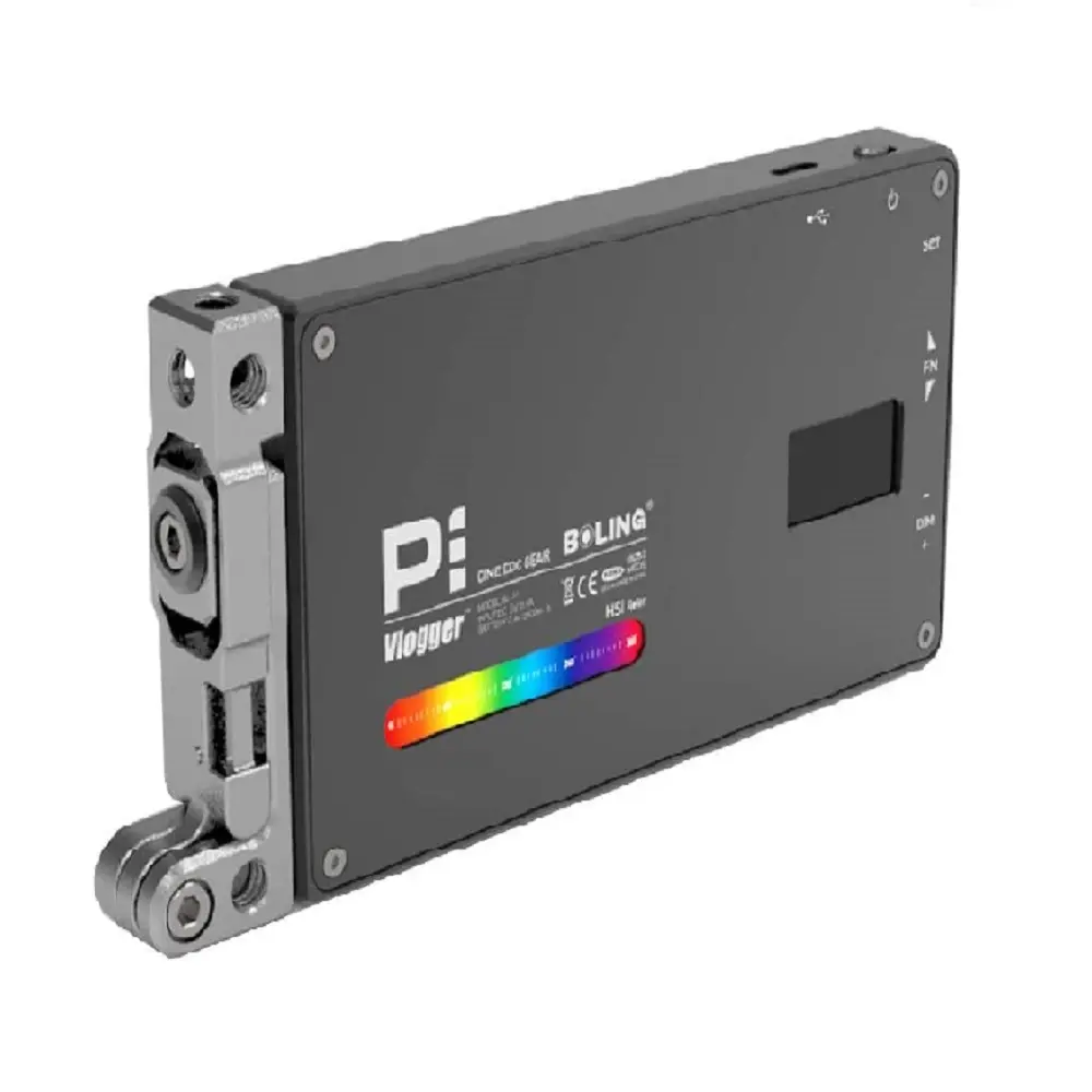 Boling BL-P1 CRI 97 TLCI 96 12W 포켓 사진 Dimmable RGB LED 비디오 라이트 스튜디오 채우기 빛 DSLR 카메라 비디오/Vlog