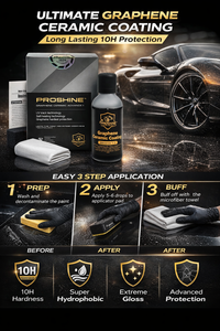 PROSHINE Graphene Ceramic Coating Ultra Smooth Protection for Easy Cleaning Long-Term Paint Care 9-Year Protection for New Cars - Product Image 4