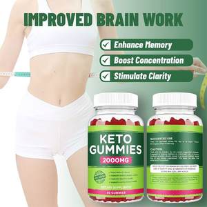 2000MG di aceto di sidro di mele Keto vegano caramelle gommose Il metabolismo digestivo supporta OEM vitamine senza zucchero Private Label - Product Image 4