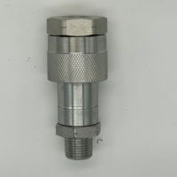 Nouvelles raccords rapides hydrauliques Parker Poolke NPT 3/8 haute pression 700 bars, type vis, en acier au carbone chromé