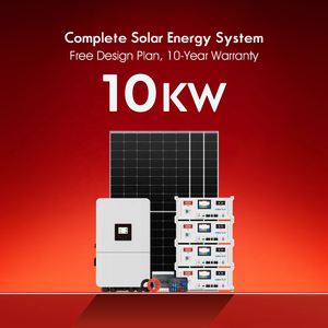 Солнечная энергетическая система KEVOLT 10 кВт 20 кВт 30 кВт, солнечные панели с батареей и инвертором, солнечная энергетическая система для дома - Product Image 1