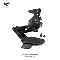 Marchepied de hayon 4x4 à installation en une seule étape, marchepied de pare-chocs rétractable noir, marchepied d'angle de benne en acier pour RAM 1500 2019+