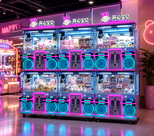 Customized Wholesale of Coin Operated Joystick Button <b>Claw</b> <b>Machines</b> Amusement Arcade Plush Toy <b>Claw</b> <b>Machines</b> and <b>Game</b> <b>Machines</b> - Product Image 4
