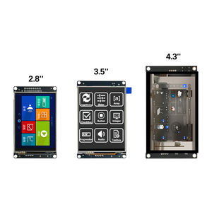 Màn hình HMI thông minh SANYI <span class=keywords><strong>4</strong></span>.3 inch TFT RTOS, hỗ trợ UART 2 cổng nối tiếp, màn hình IPS LCD đa chức năng, hỗ trợ RTC, MP4, MP3, RS485, CAN, Modbus, RTP, CTP, 21 cổng I/O - Product Image 1