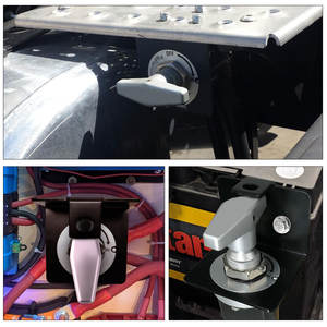 <span class=keywords><strong>Coupe</strong></span>-<span class=keywords><strong>circuit</strong></span> de <span class=keywords><strong>batterie</strong></span> 12V robuste, disjoncteur, isolateur, interrupteur de coupure de <span class=keywords><strong>batterie</strong></span> avec trou de serrure pour accessoires de camping-car - Product Image 5