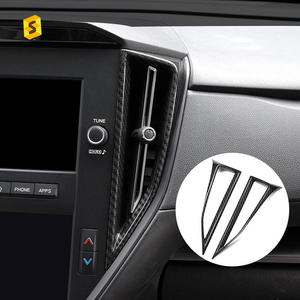 Promotion : Décoration en fibre de carbone véritable pour Subaru WRX 22-23, sortie d'air latérale centrale, technique de tissage transfrontalier - Product Image 6