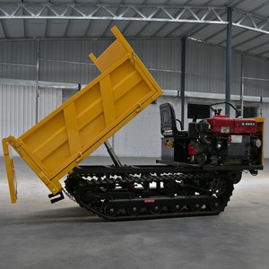 2 tấn tải giá bán buôn vườn vận chuyển bánh xích nhỏ Dumper ánh sáng theo dõi vận chuyển xe tải - Product Image 2