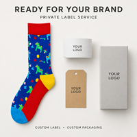 Chaussettes d'automne personnalisées OEM - Polyester/Nylon/Coton/Fibre de bambou/Laine, résistantes aux boucles, séchage rapide, absorbantes, imprimées