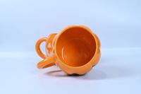 Tasse de citrouille festive mignon visage de citrouille en céramique Halloween tasse ensemble 400ml motif de citrouille tasses à café pour boissons chaudes pour adultes