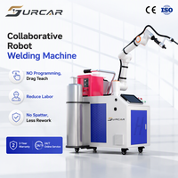 Robot de soudage collaboratif MIG CE à 6 axes avec chariot mobile Drag Teach pour atelier multi-stations