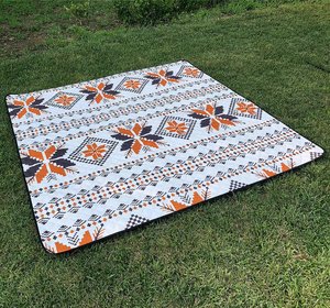 Manta de Picnic Plegable Grande Personalizada para Exteriores, Estilo Étnico, para Camping, Playa, Viajes y Picnic - Product Image 5