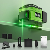 Mini niveau laser 4D 16 lignes 360 Laser à nivellement automatique avec croix verticale et horizontale avec télécommande