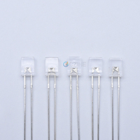 Czinelight – Diode Led à haut carré de haute qualité 257, rouge, bleu, vert, Orange, diffuse 2x5x7mm, Diode d'émission