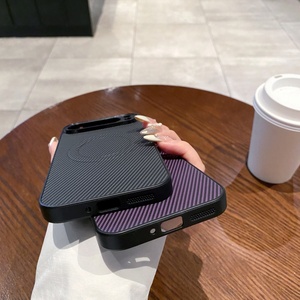 Funda trasera de cuero con textura de fibra de carbono mate para Google <span class=keywords><strong>Pixel</strong></span> 11 10 9 Pro XL / 11 10 9 8 <span class=keywords><strong>7</strong></span> 6 Pro / 9a 8a 7a 6a 5a 4a 3a / 3 4 XL - Product Image 6