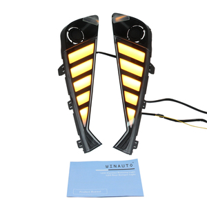 WINAUTO, luces de señal de giro de flujo ámbar, luces de circulación diurna LED, Luz antiniebla para Toyota <span class=keywords><strong>2021</strong></span> <span class=keywords><strong>CHR</strong></span> 2022 - Product Image 4