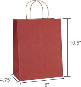 Sac en papier kraft durable pour l'emballage quotidien, style personnalisé, répond aux exigences générales d'emballage pour la maison et la vente au détail - Product Image 2