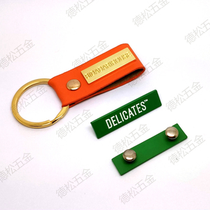 Tùy Chỉnh Chất Lượng Cao Made In Trung Quốc Đinh Tán Kim Loại Nhãn Hiệu Logo Tên Nơi Cho May Mặc Túi Xách Hat Quần Áo Đinh Tán Thẻ - Product Image 6