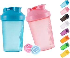 Eco-friendly 400ml Colorful Plastic <b>Protein</b> <b>Bottle</b> Shaker Fitness Shaker <b>Bottle</b> - Product Image 1