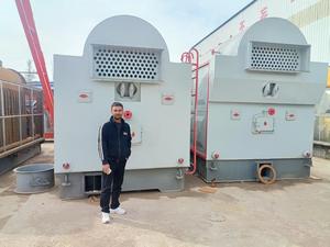 หม้อต้มไอน้ำแบบตะแกรงและเก็บฝุ่นระบบอัตโนมัติ10ตันโรงไฟฟ้าชีวมวล - Product Image 4