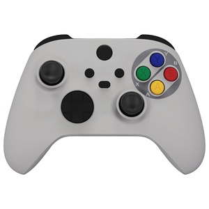 Coque de remplacement complète EXtremeRate Classics SNES EU Style pour manette Xbox Series X S, coque avant et arrière avec rail latéral - Product Image 2