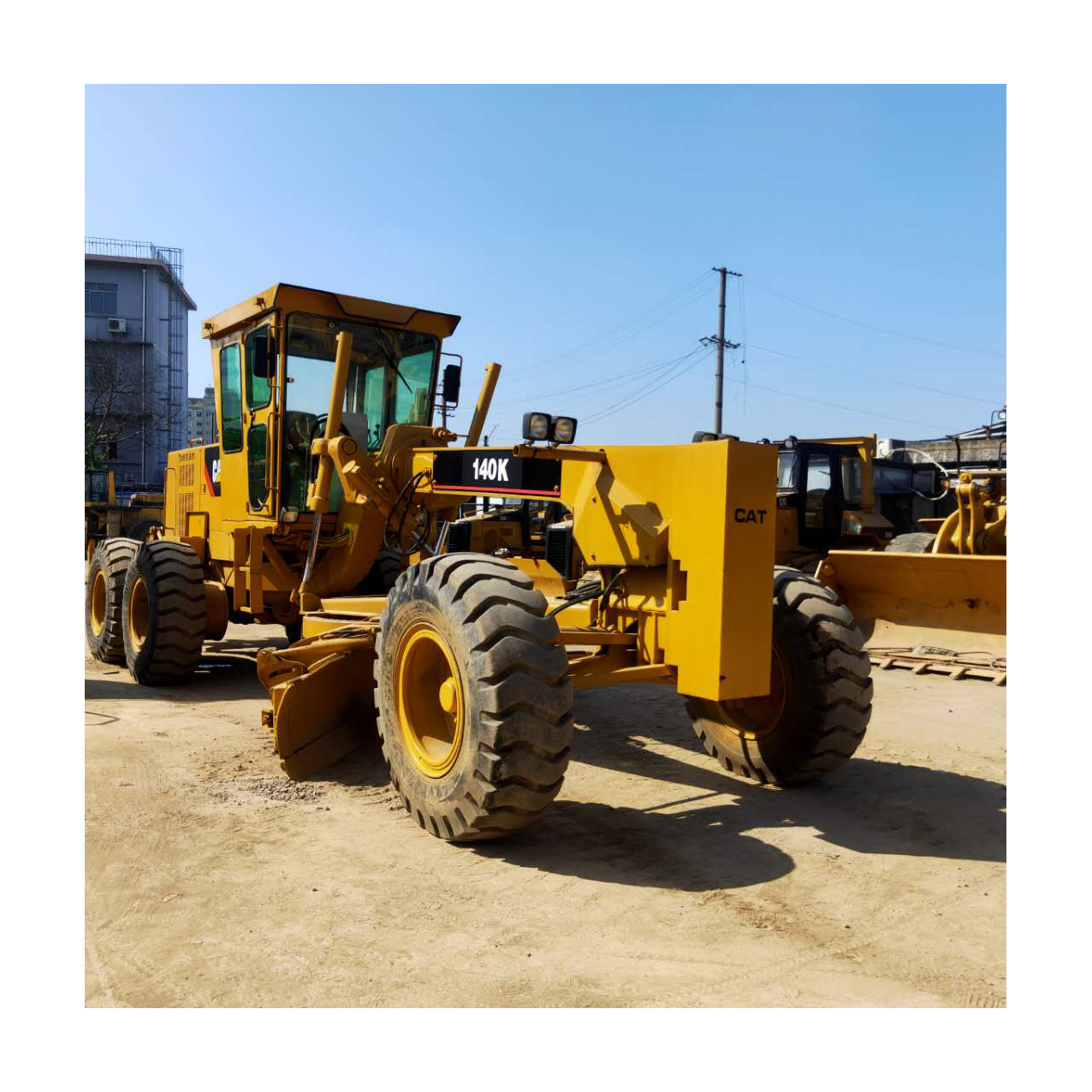 Подержанные автогрейдеры Cater pillar CAT 14H, японские подержанные автогрейдеры CAT 140G 140H, продажа автогрейдеров 14H