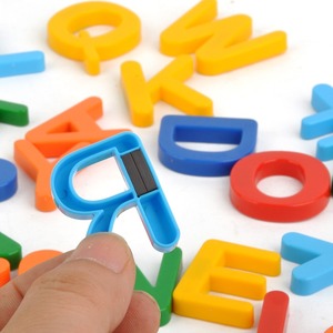 Jouet d'apprentissage de l'alphabet magnétique en plastique ABS, ensemble de lettres anglaises majuscules et minuscules, jouets éducatifs pour enfants, marque <span class=keywords><strong>DS</strong></span> - Product Image 2